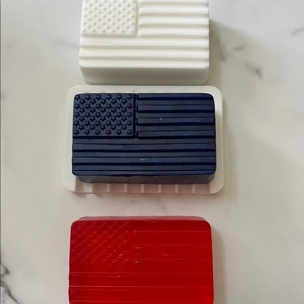 For our Heros soap bars-Handmade natural Shea butter & glycerin